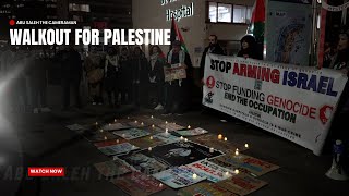 Walkout for Palestine  St Thomas Hospital  281124 [upl. by Zilber]