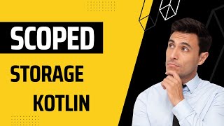 Scoped Storage in Android 11 Easy Kotlin Tutorial Android Studio [upl. by Bonns]