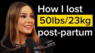 Reallife fitness journey How Coach Anna lost 50lbs postpartum  EP84 [upl. by Ahsienek]