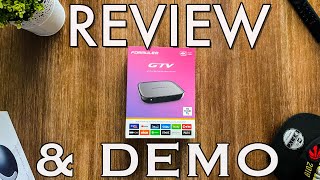 Formuler GTV  Review  Demo [upl. by Rydder241]