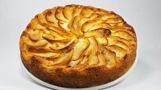 Ricetta Torta di Mele facile  Receta Tarta de Manzana fácil [upl. by Bullen905]