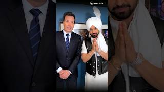 Diljit Dosanjh debut on Jimmy Fallon The Tonight Show 🤩 DiljitOnFallon FallonTonight [upl. by Darraj]