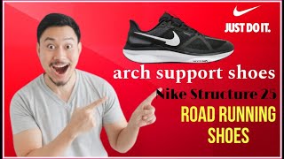 Arch support shoes  Flat feet 🦶 Kisko ye shoes pahan na chahiye kisko nahi  Nike Structure 25 [upl. by Animahs]