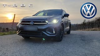 2024 VW TRoc RLine POV TEST DRIVE  15 TSI DSG 150hp [upl. by Peednus]