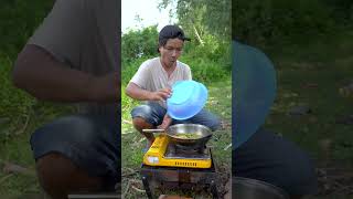 Bushcraft Skills Very Simple and Very Useful in Forest outdoorfood survival bushcraft camping [upl. by Mihe579]