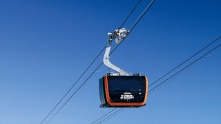 Die längste Dreiseilumlaufbahn in den Alpen  3S Eisgratbahn [upl. by Ronica]