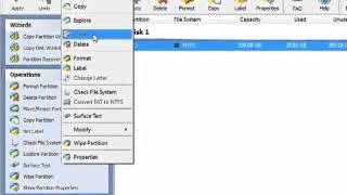 How to create partitionMiniTool Partition Wizardeasy way to create partition [upl. by Atoked409]