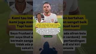 Lagi❗ Calvin verdonk di puji pelatih lawantimnasindonesia football beritaboladunia [upl. by Notlimah540]