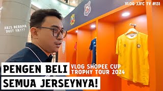 SHOPEE CUP TROPHY TOUR JERSEY KLUBNYA CAKEPCAKEP [upl. by Annawyt481]