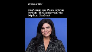 Gina Carano Suing Disney [upl. by Roland]