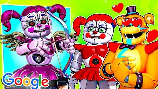 Google HEARTSICK BABY with Glamrock Freddy [upl. by Ahtabat]