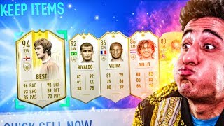 ICON IN EVERY PACK  FIFA 19 [upl. by Ddahc]