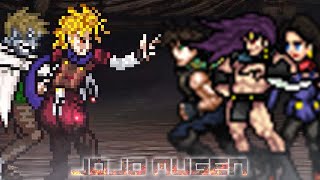 What if Dio survives in part 1 and goes to part 2 MUGEN [upl. by Kucik698]