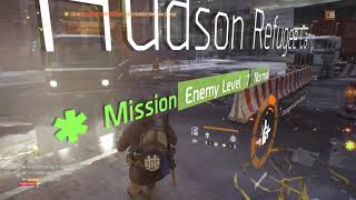 THE DIVISION MAIN MISSION Hudson Refugee Camp Walkthrough part 4 Ultra Realistic Graphics [upl. by Irish]