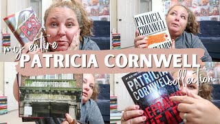 My ENTIRE Patricia Cornwell Collection featuring the Andy Brazil amp Scarpetta series 📚 [upl. by Hoeg]