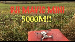 DJI Mavic Mini Range Record 5000m [upl. by Kaila]