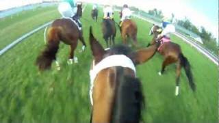 Paco Lopez Jockey Cam Ride the Race with EquiSight at Gulfstream in HD [upl. by Vacuva]