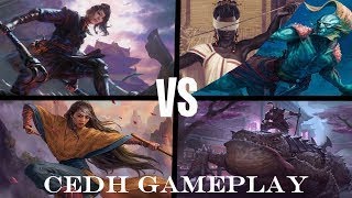 cEDH  Competitive Commander  Gameplay  Yuriko v TymnaThrasios v Tatsunari v Narset [upl. by Acnaiv301]