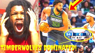 KNICKS VS TIMBERWOLVES REACTION 2023 MINNESOTA TIMBERWOLVES VS NEW YORK KNICKS HIGHLIGHTS REACTION [upl. by Dania425]