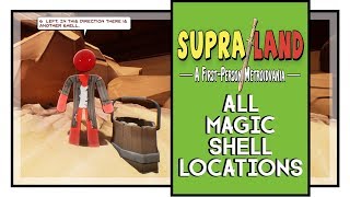 Supraland All Magic Shell Locations All Shells Achievement [upl. by Laram447]