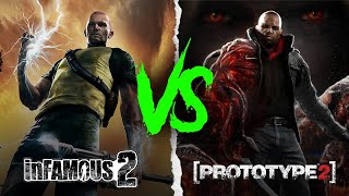 Infamous 2 Vs Prototype 2… Which Superhero Sequel Game was Better [upl. by Triley]