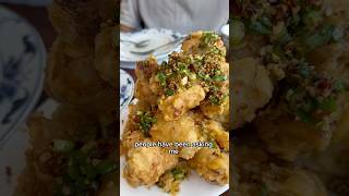 Golden Chopsticks chinesefood friedchickenwings chickenwings friedchicken [upl. by Kera]