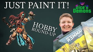 Just paint it Lets talk about this weeks hobby focusing on Ork Boyz the Stompa and Darkoath [upl. by Yllus948]