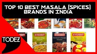 Top 10 Best Masala Spices Brands in India [upl. by Are]