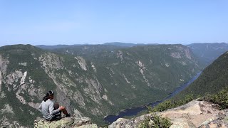 Hiking 106 km on the Acropole des Draveurs in HautesGorgesdelaRivièreMalbaie National Park [upl. by Notlih]