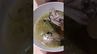 BROTHY CHICKEN TINOLA at HOME [upl. by Vally923]