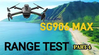 SG906 MAX  RANGE TEST PART 4  WIND 6KMH GUSTS 18KMH [upl. by Anaes]