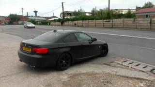 BMW E92 320d dual exhaust by PILOTtest sound [upl. by Redvers983]