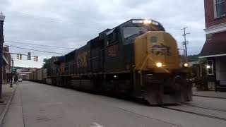 Trains on the Ohio River Subdivision [upl. by Raama]