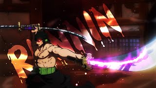 One Piece AMV Roronoa Zoro  RUNNIN [upl. by Sherborne]