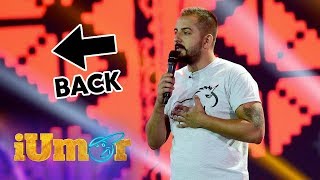 Un fost finalist de la iUmor din nou pe scenă Gabriel Gherghe sa întors să facă show [upl. by Beare984]