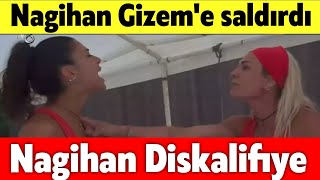 SURVİVOR NAGİHAN VE GİZEM ARASINDA ARBEDE [upl. by Dewar]