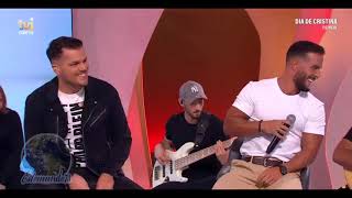 Nininho Vaz Maia e Mickael Carreira quotBailandoquot Live [upl. by Nnorahs]