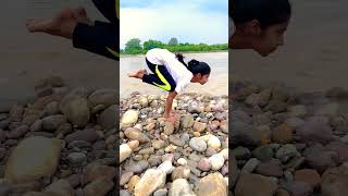 shortvideo yogapose crow poseBakasana [upl. by Allwein450]