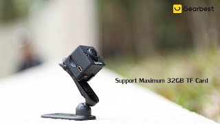 Quelima SQ12 Mini 1080P FHD DVR Dash Camera  Gearbestcom [upl. by Sugar]