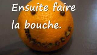 Activité maternelle  Orange dhalloween [upl. by Dallon599]