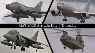 RIAT 2023 Arrivals Day  Thursday [upl. by Dwane]