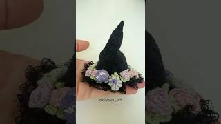 Pattern pdf quotHat witch HalloweenquotMy Etsy store olyaka witchhat crochet etsystore etsy pattern [upl. by Eelydnarb996]