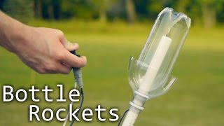 How To Make Alcohol Rockets From Soda Bottles [upl. by Ogg]