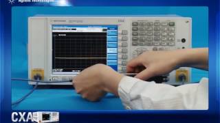 Tracking Generator  N9000A CXA Signal Analyzer  Keysight Technologies [upl. by Tristam900]