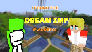 I Found the DREAM SMP IP Address [upl. by Anirtep]