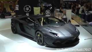 Mansory Carbonado Apertos Lamborghini Aventador Roadster  IAA 2013 Full HD [upl. by Attelrac]