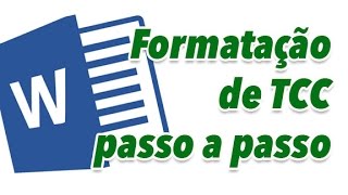 Tutorial Formatação de TCC [upl. by Gilpin]