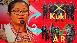 Brinda Thounaojam  quotKuki ntte eikhoiga nongmei kapnagadabadiquot  Powerful speech of Che Brinda ✊🏻 [upl. by Yerhpmuh]