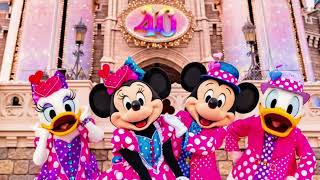 元気が出る❣️Disneyland40周年ヒットソングメドレー🐭【作業用BGM】 Disneyland40thAnniversary Hit Song Medley [upl. by Werbel]