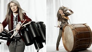 Dame Evelyn Glennie Best Female Drummer Ever SHORTS [upl. by Tab191]